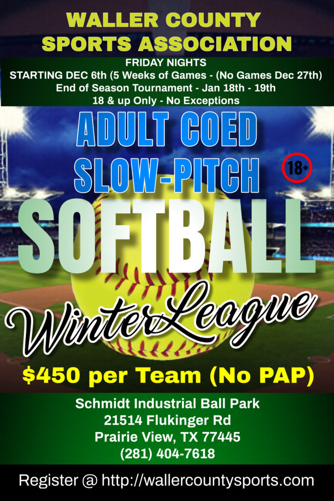 WCSA 2024-2025 Adult Coed Softball Winter League v2