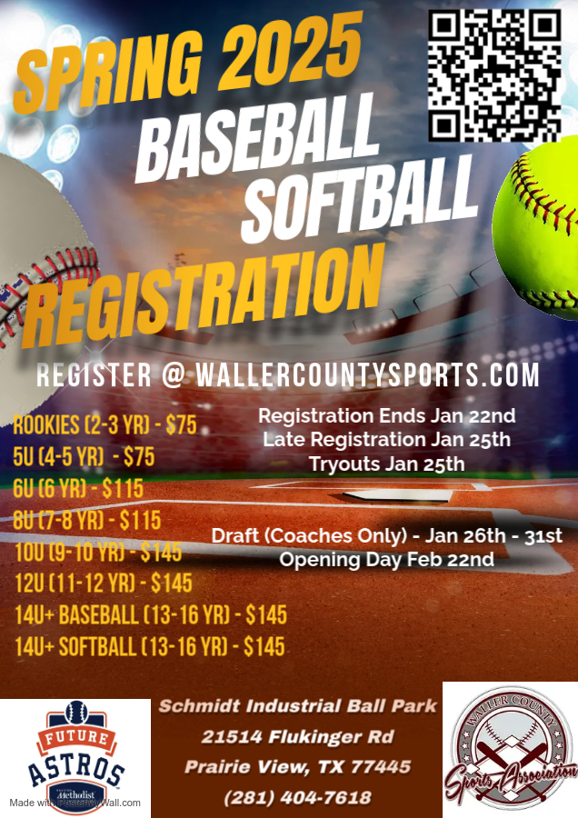 Spring 2025 Baseball Softball v1 - Dates Update